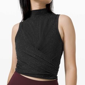 Lululemon Time to Restore Mock Neck Tank Size 6
